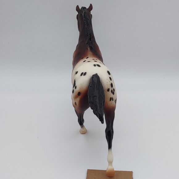 Breyer Horse SIR WRANGLER Bay Semi Leopard Appaloosa #722 -1998-1999 Short Run - Picture 6 of 12